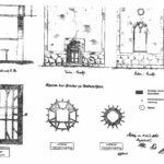 Berkenthiner Kirche - historische Bauzeichnung Blatt 2