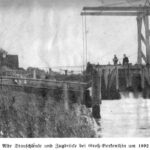 Schleuse mit Wipperbrücke um 1890