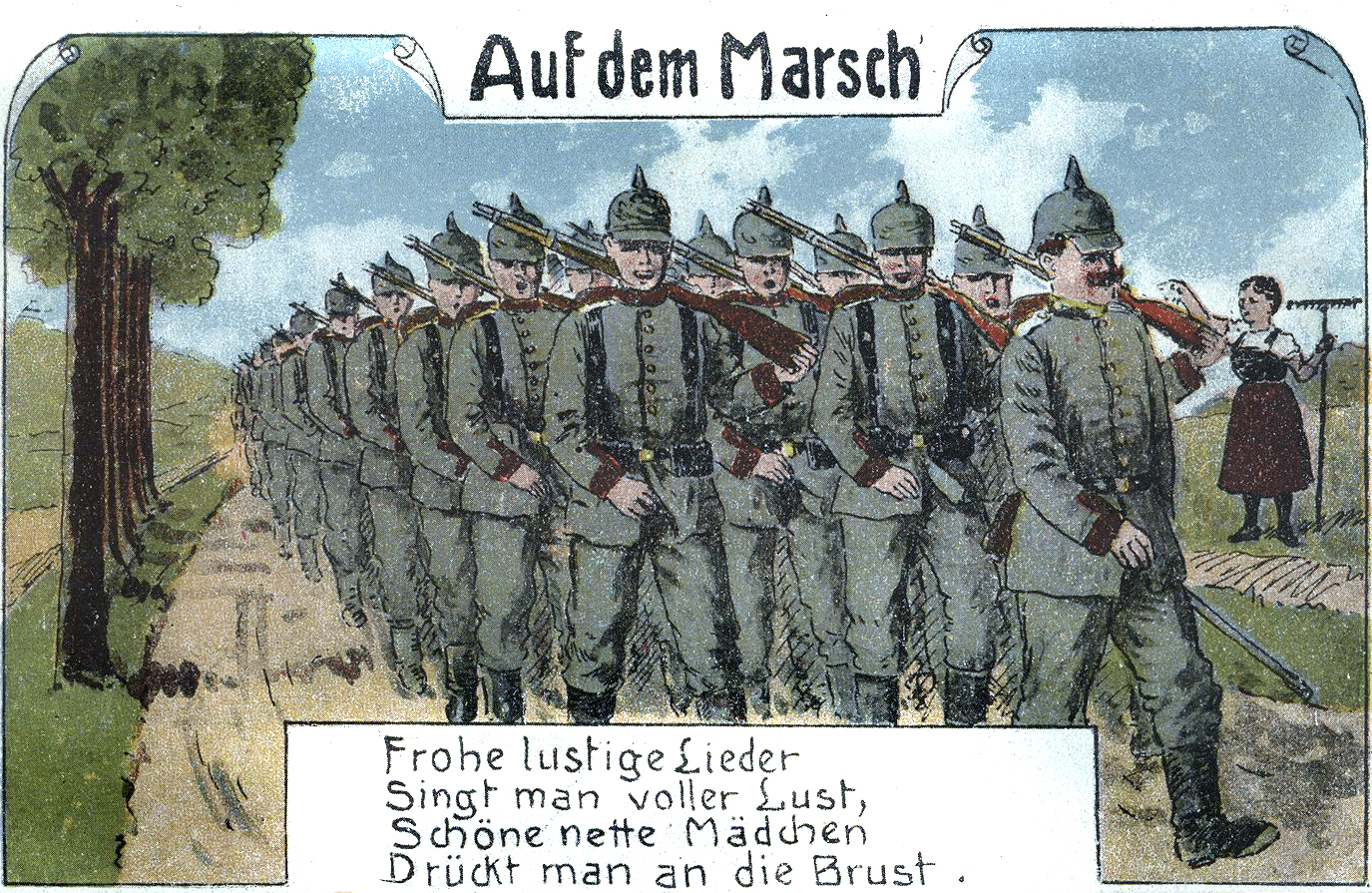 Postkarten / Erster Weltkrieg