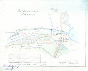 Berkenthiner Schleuse 1862 - LASH Abt. 402 A5 218